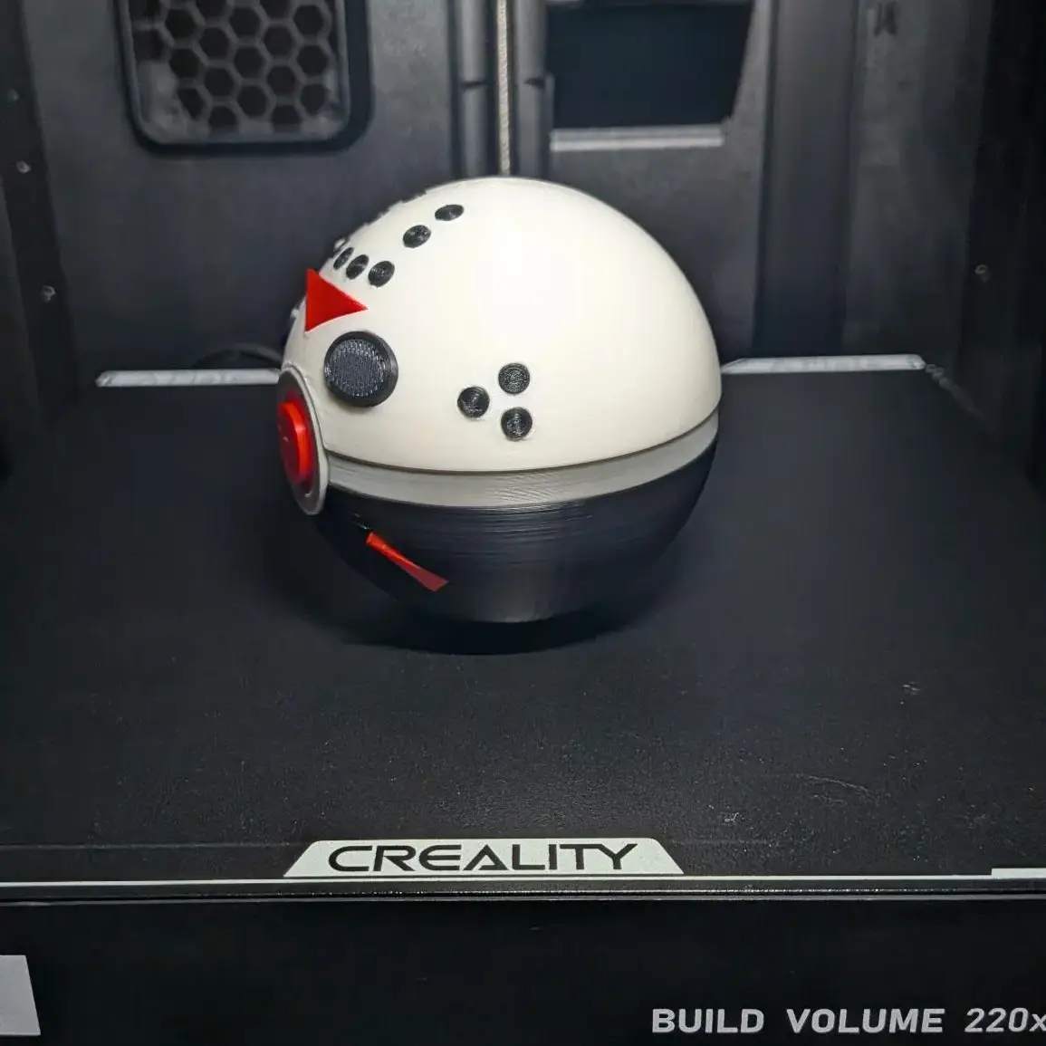 Jason Voorhees Slasher Sphere Physical 3D Print - Left Profile